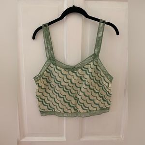 Silka (Anthropologie) Cotton Crop Top